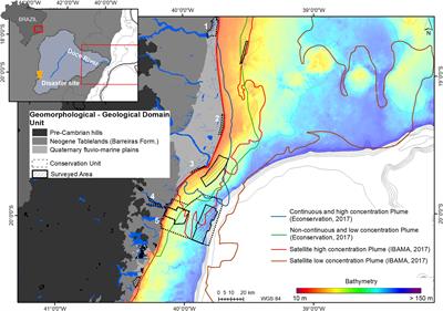 The role of benthic habitat mapping for science and managers: A multi-design approach in the Southeast Brazilian Shelf after a major man-induced disaster